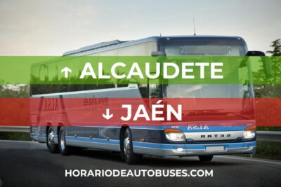 Alcaudete - Jaén: Horario de Autobús