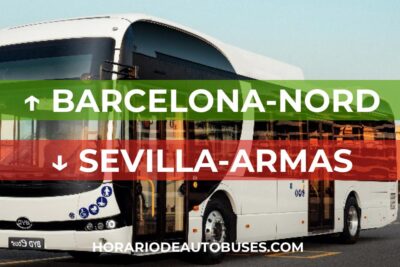 Horario de Autobuses Barcelona-Nord ⇒ Sevilla-Armas