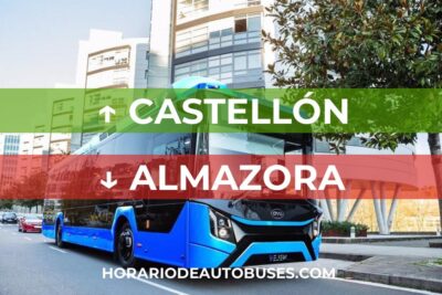 Castellón - Almazora - Horario de Autobuses