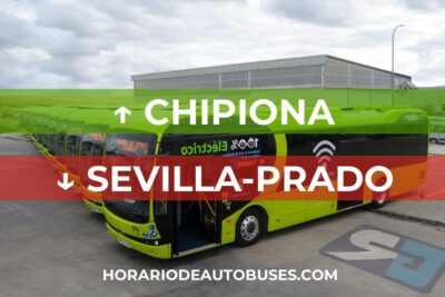Horario de Autobuses: Chipiona - Sevilla-Prado