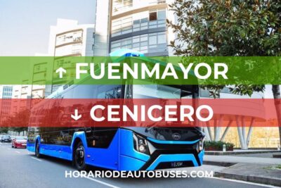 Horarios de Autobuses Fuenmayor - Cenicero