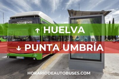 Horario de Autobuses: Huelva - Punta Umbría