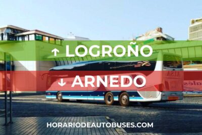 Horario de autobús Logroño - Arnedo