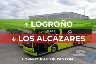 Horarios de Autobuses Logroño - Los Alcázares