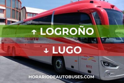 Horario de Autobuses Logroño ⇒ Lugo