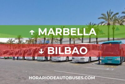 Horario de Autobuses Marbella ⇒ Bilbao