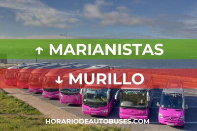 Marianistas - Murillo: Horario de Autobús