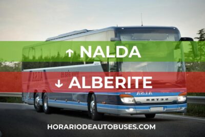 Nalda - Alberite: Horario de Autobús