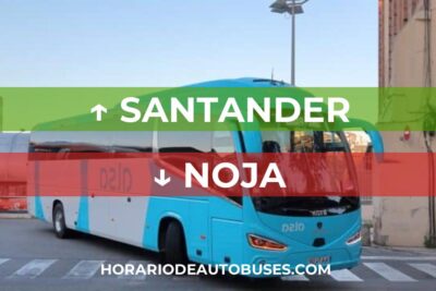 Horario de autobús Santander - Noja