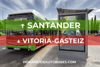 Horario de bus Santander - Vitoria-Gasteiz