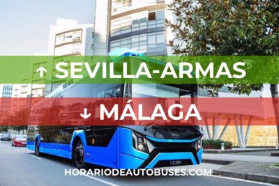 Sevilla-Armas - Málaga: Horario de autobuses