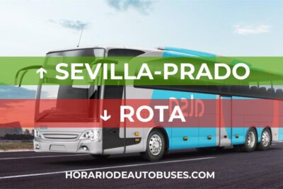 Horario de bus Sevilla-Prado - Rota