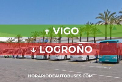 Horario de Autobuses Vigo ⇒ Logroño