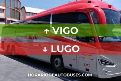 Horario de bus Vigo - Lugo