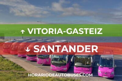 Horarios de Autobuses Vitoria-Gasteiz - Santander